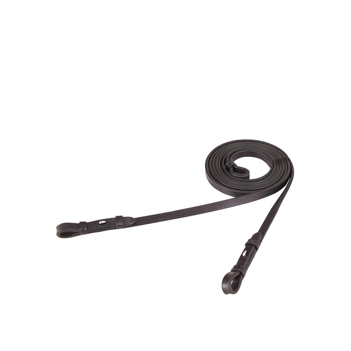 BR Curb Rein Leather closed 13mm blind