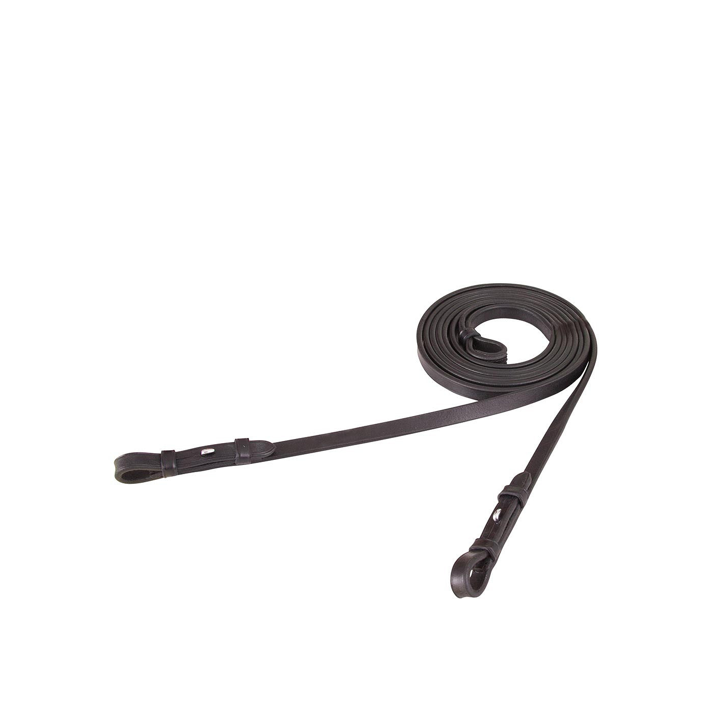 BR Curb Rein Leather closed 13mm blind