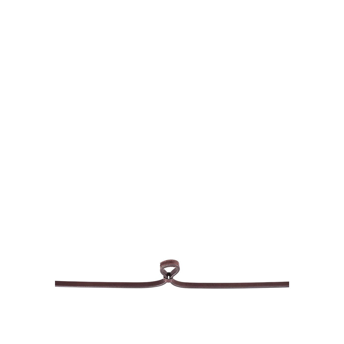 BR Curb Rein Leather closed 13mm blind