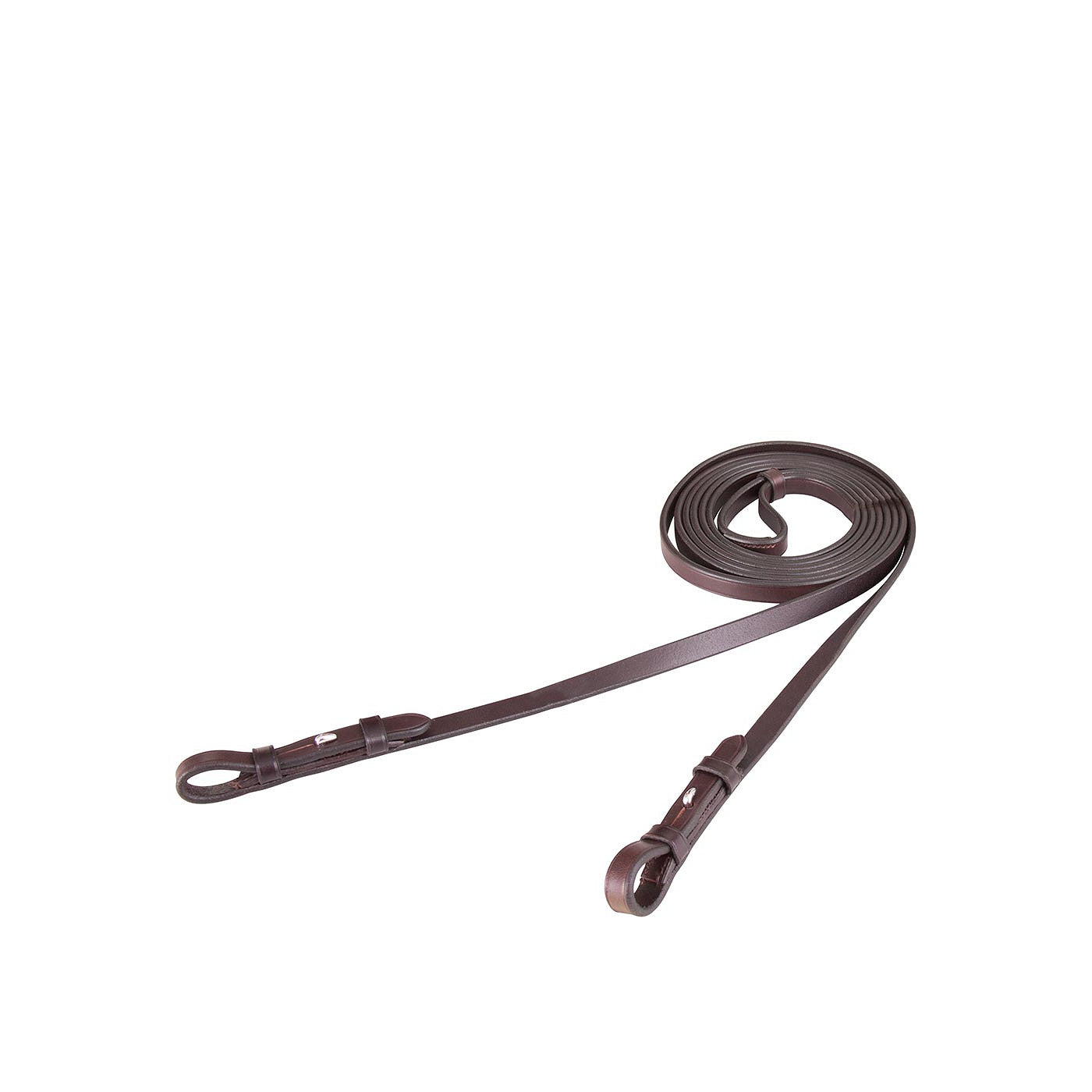 BR Curb Rein Leather closed 13mm blind