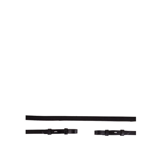 BR Leather Grip Curb Reins