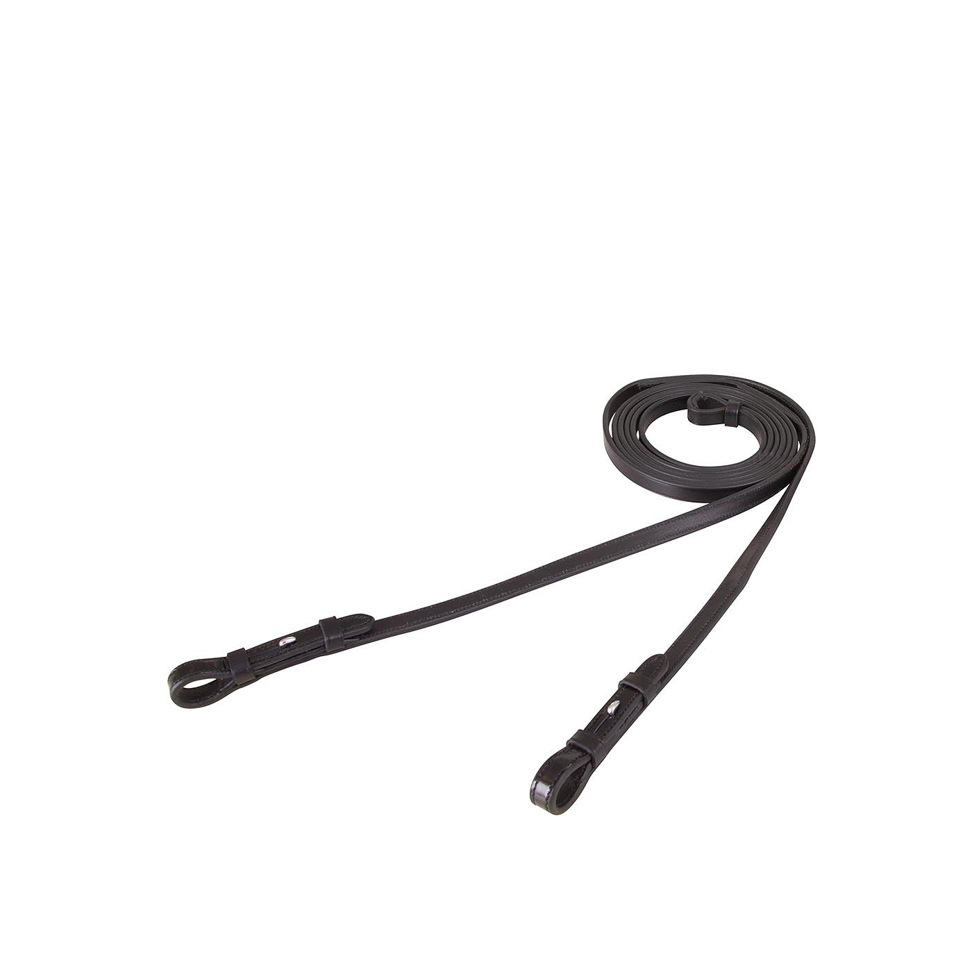 BR Curb Rein Patent Leather closed 13mm blind