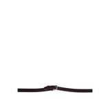 BR Grip Rein Leather non-skid round sewed Stops 16mm blind