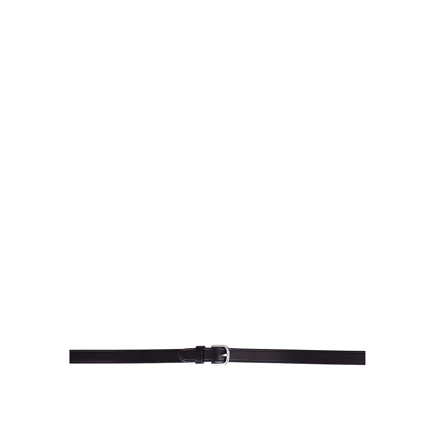 BR Rein Leather round cheeks 16mm+handstops round buckle
