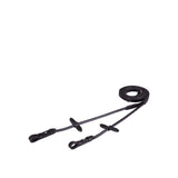 BR Rein Leather round cheeks 16mm+handstops round buckle