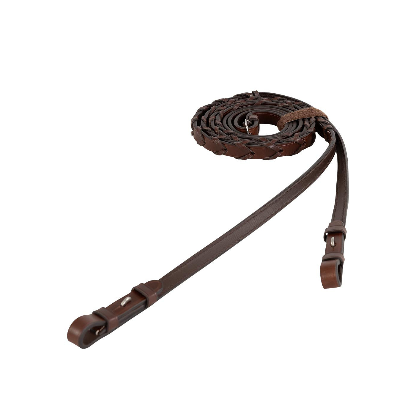 BR Rein Hunter Leather braided fancy
