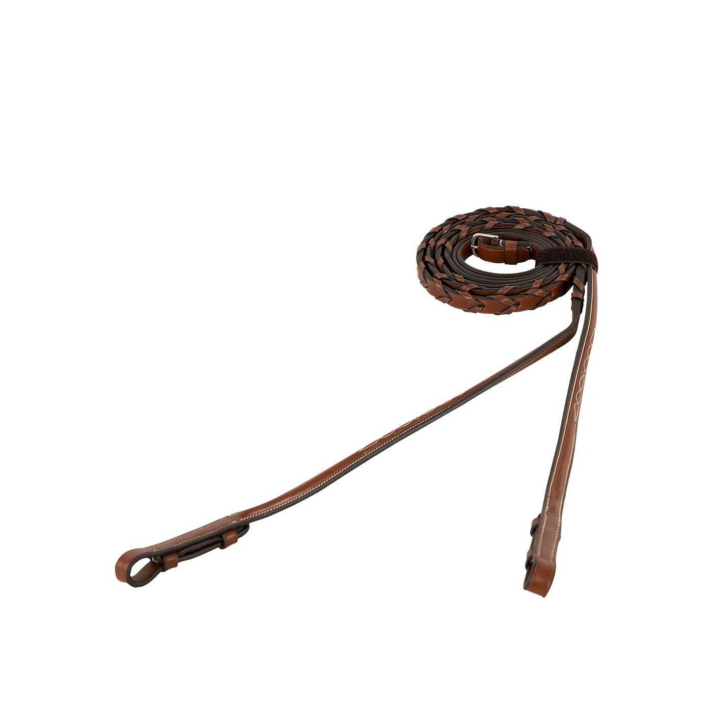 BR Rein Hunter Leather braided fancy