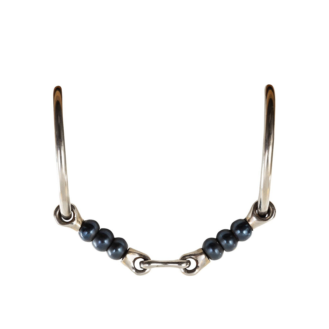 BR Mouth Snaffle Sweet Iron 14Mm Cherry Roller doubl.brok.