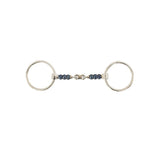 BR Double Jointed Loose Ring Snaffle Sweet Iron 14 mm