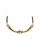 BR Eggbut Snaffle Soft Contact 16mm Double Jointed curved