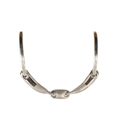BR Loose Ring Snaffle Satin Sense Double Jointed, 16mm