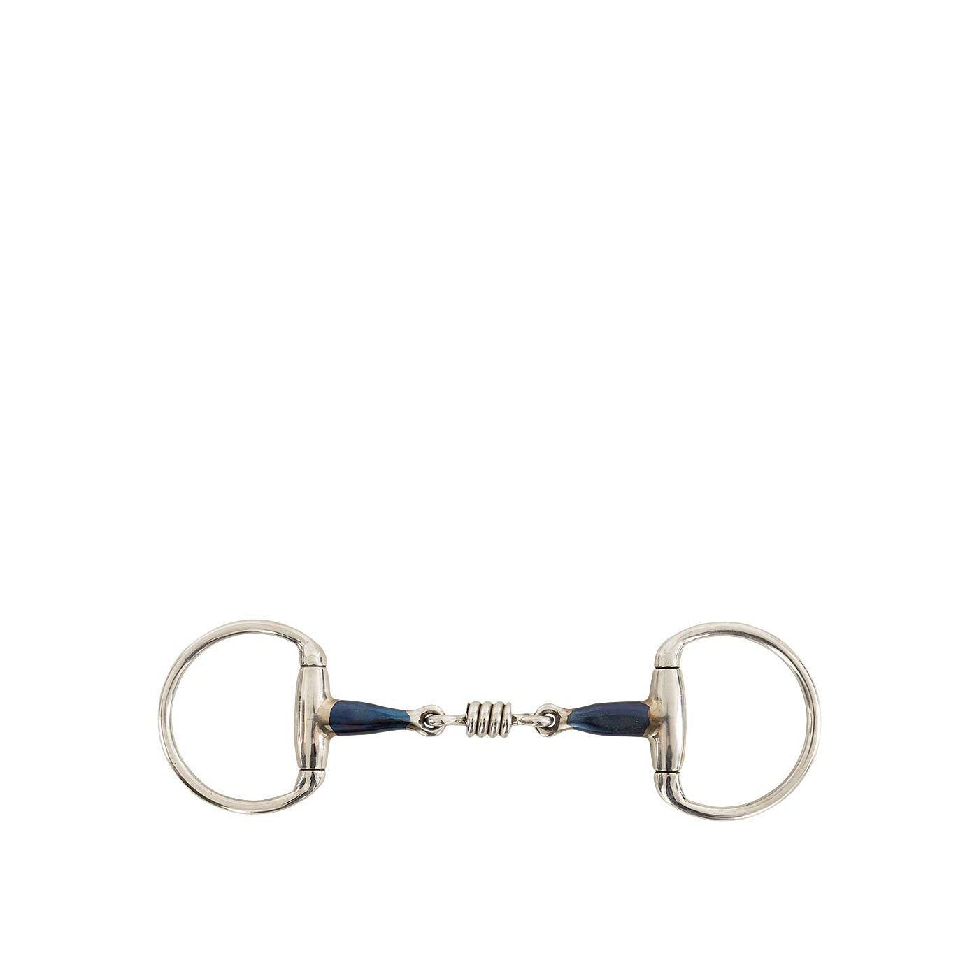 BR Double Jointed Eggbutt Snaffle Sweet Iron 14 mm