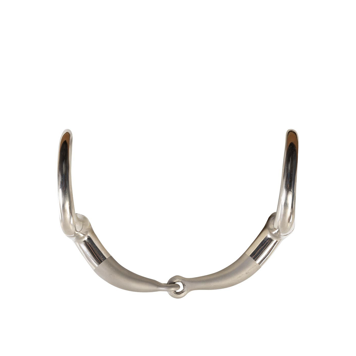 BR Eggbutt Snaffle Satin Sense, Single Jointed, 14mm