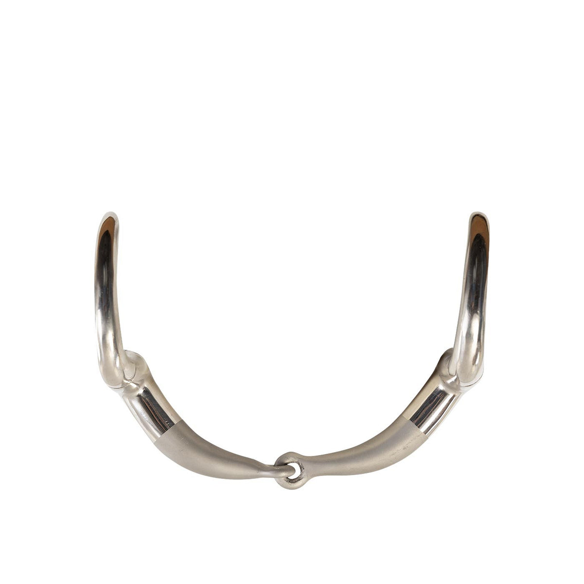 BR Eggbutt Snaffle Satin Sense, Single Jointed, 16mm