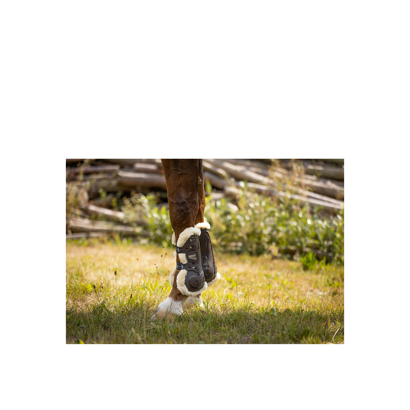 BR Tendon boots Urban Comfort w/fake fur