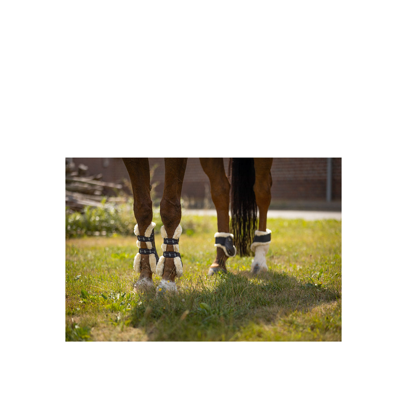 BR Fetlock boots Urban Comfort w/fake fur