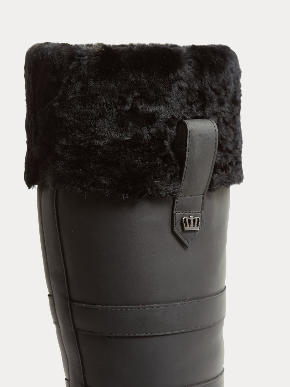 Kingsley Helsinki Schapenvacht – Outdoorlaars Zwart