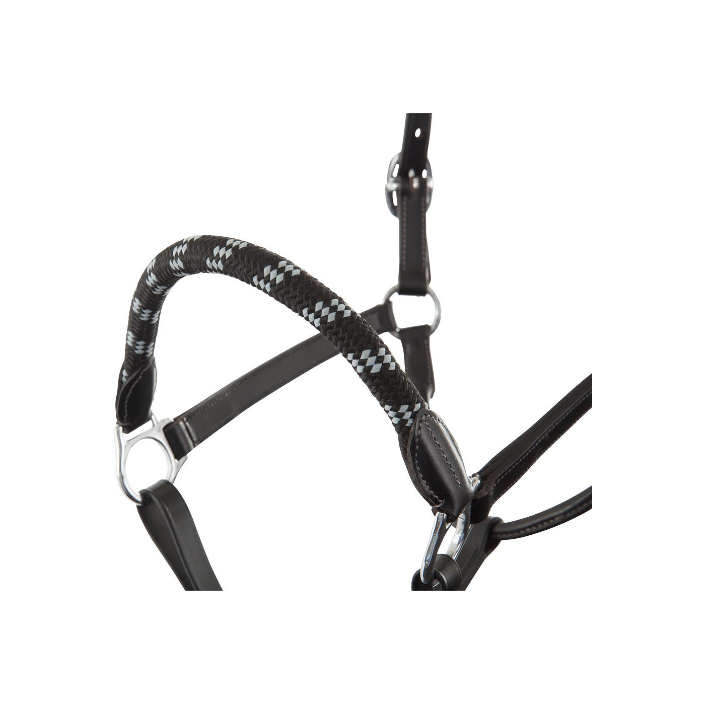 Halter BR Aberdeen w/rope cord noseb.and rope w/stopper