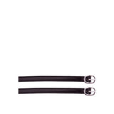 Spur straps BR leather lined 1 3mm+SS buckle PU5