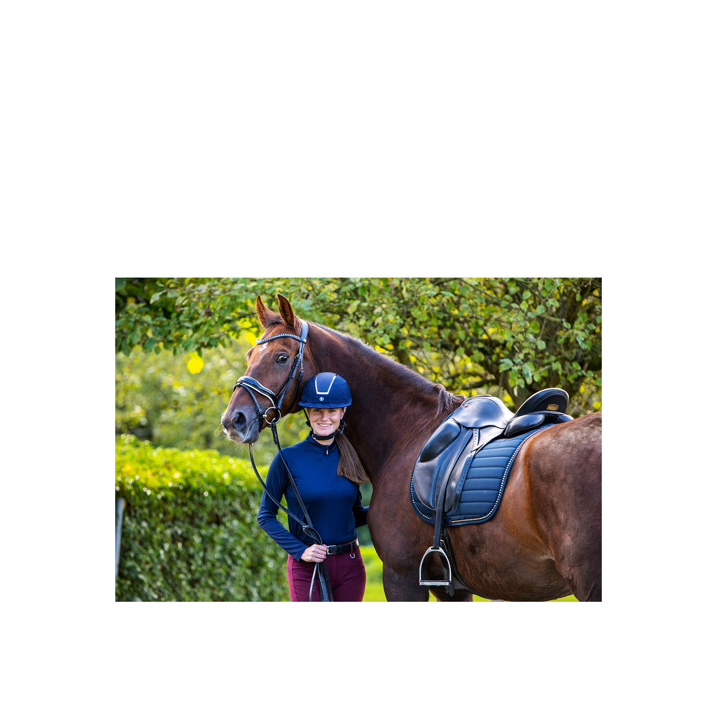 Rid.helmet BR Omega microfiber w/Glitter VG1