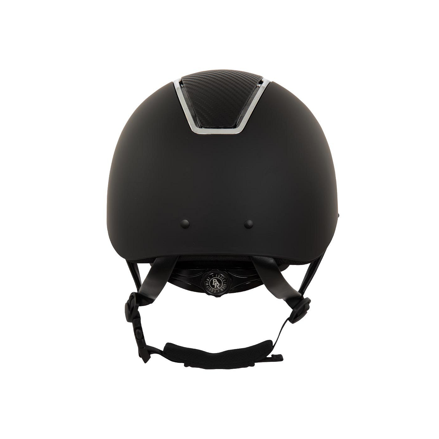 Reithelmet BR Omega painted w/carbon top side VG1