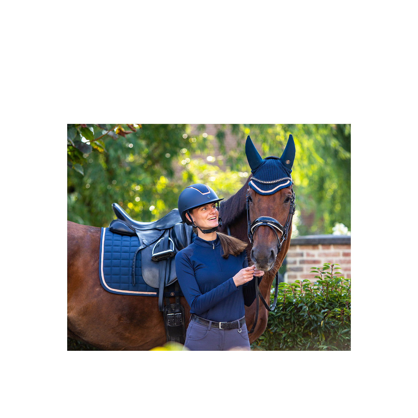 Rid.helmet BR Omega Painted w/glitter top VG1