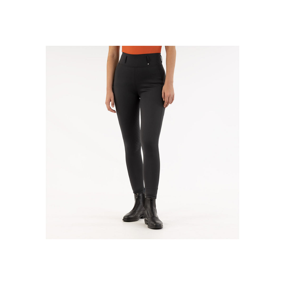 BR Riding Tights Kelly Ladies Silicone Seat