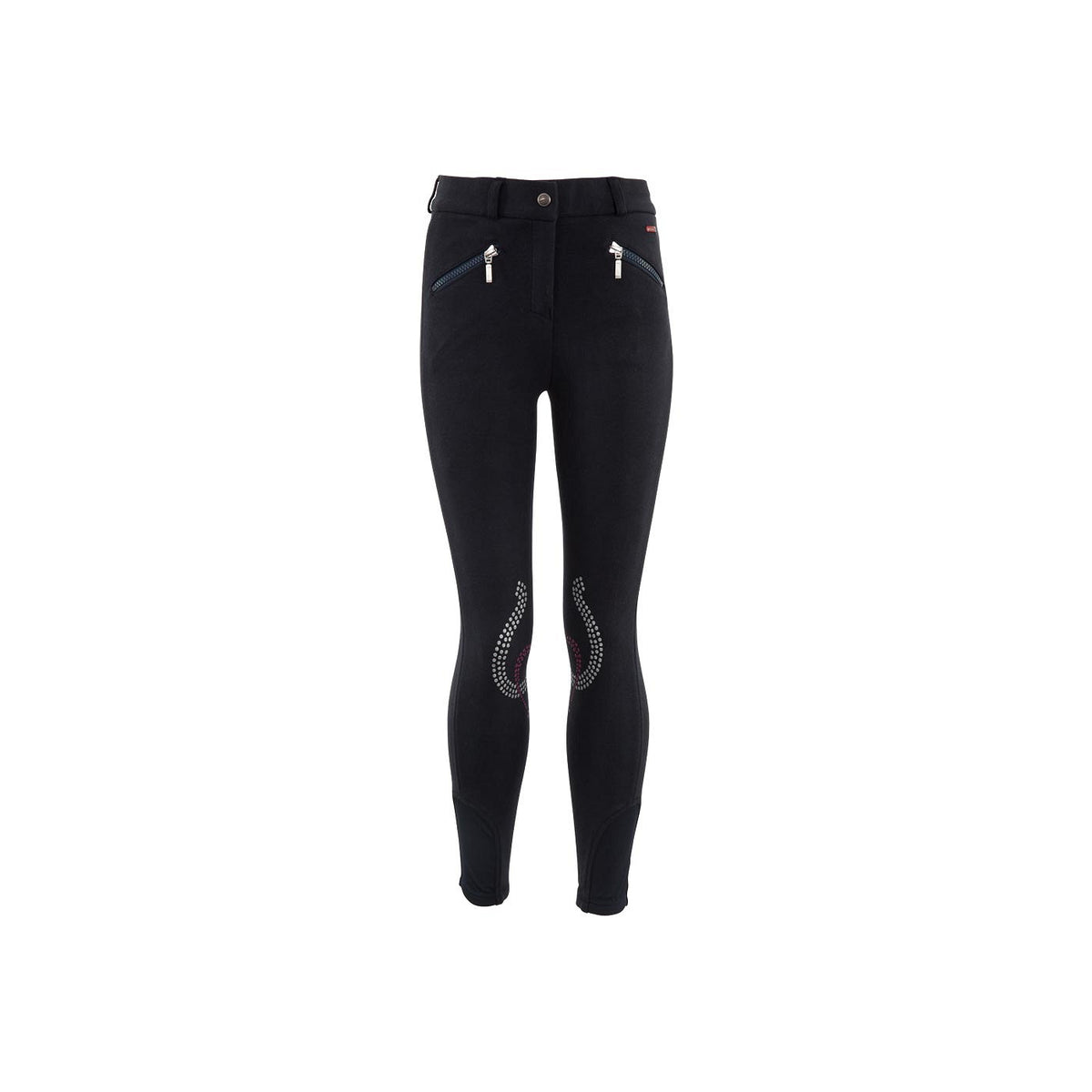 Premiere Riding Breeches Poppy Children Silicone Knee Patches