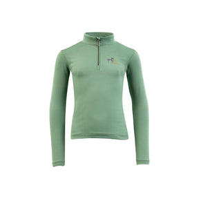 BR Mini Horse Zip-up Longsleeve Shirt