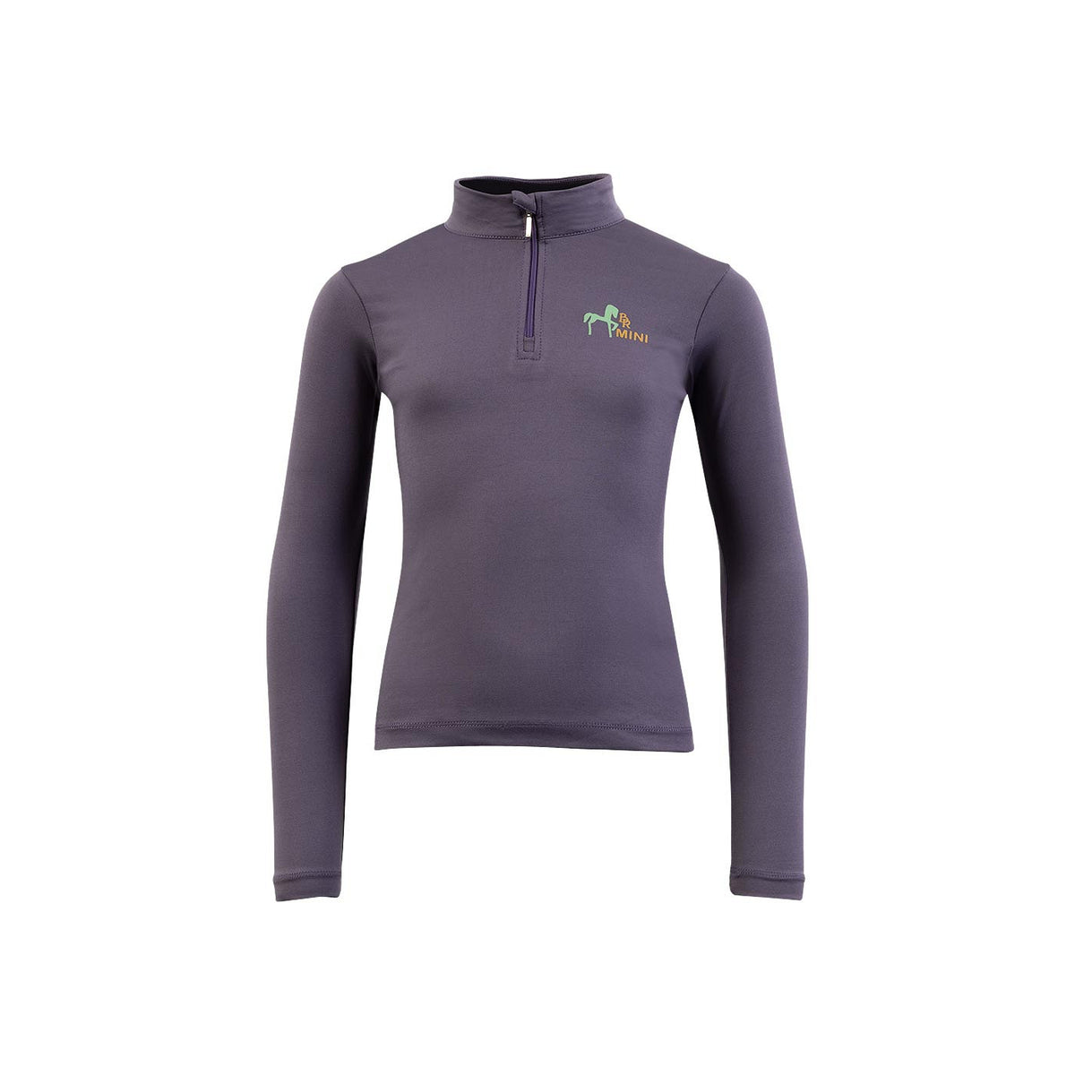 BR Mini Horse Zip-up Longsleeve Shirt