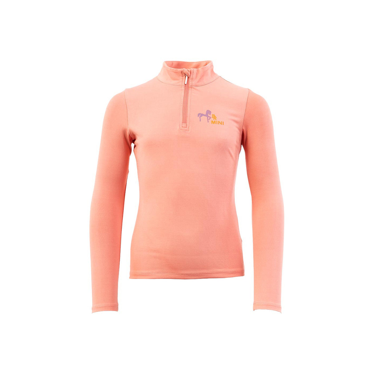 BR Mini Horse Zip-up Longsleeve Shirt