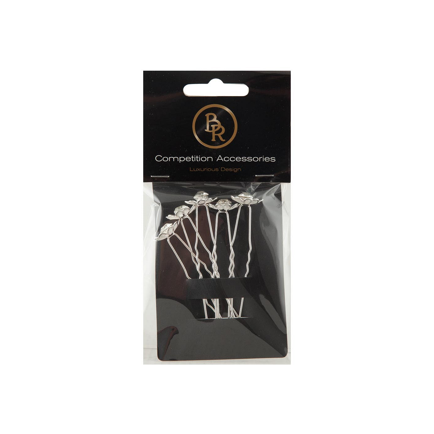 Bun pin BR Daffodil set/5pcs silver PU6