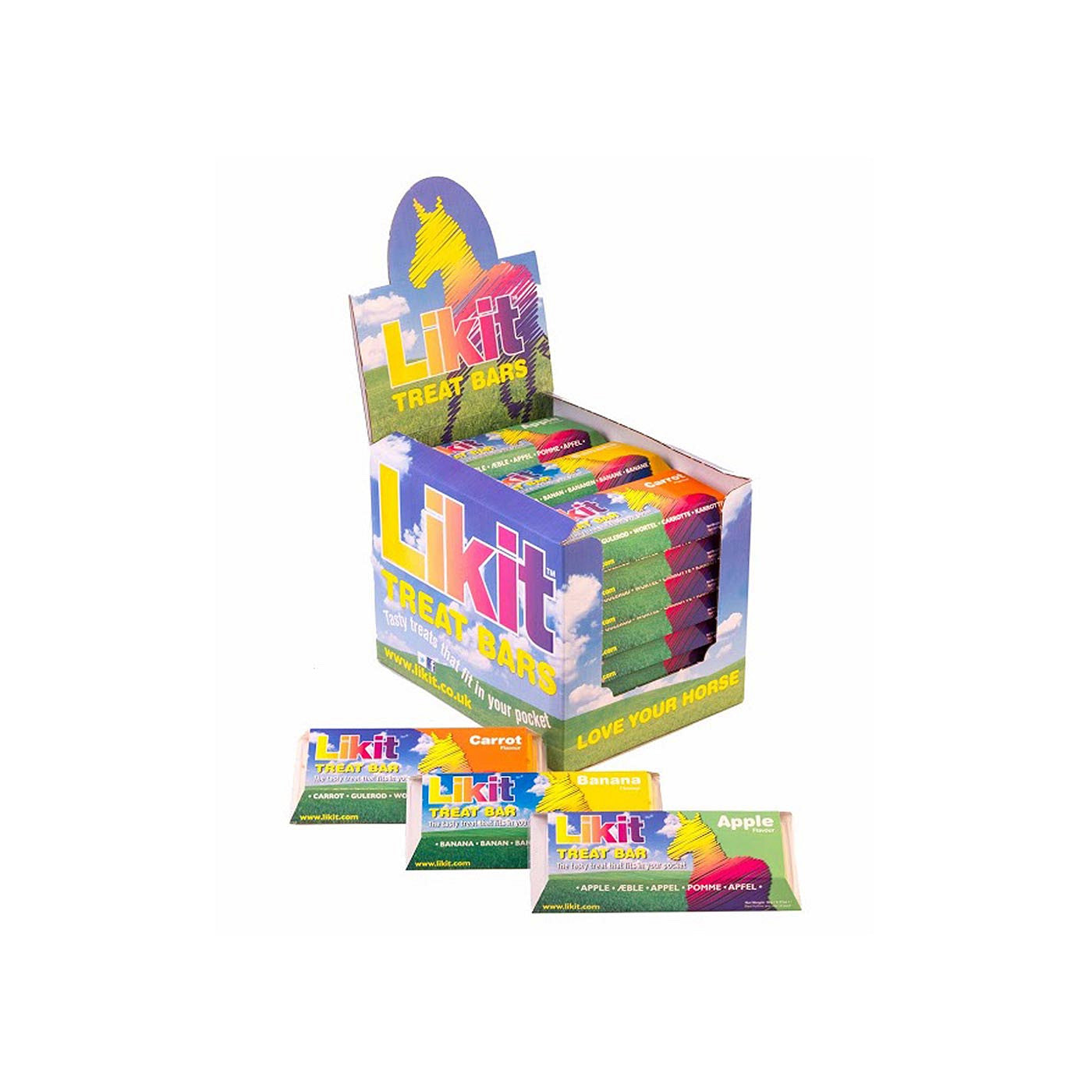 Horse bars Likit Treat Bar PU2 4 in display