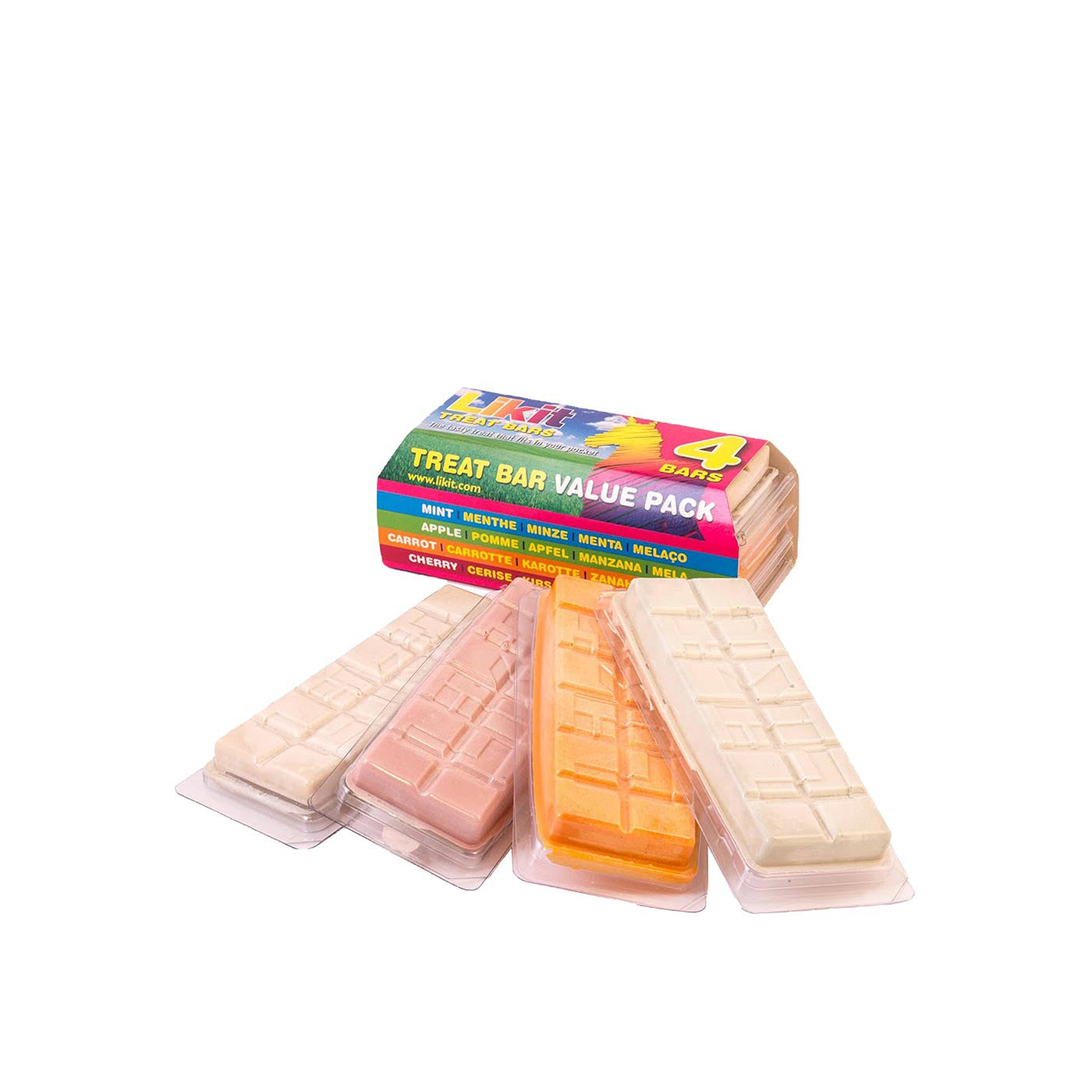 Horse bars Likit Treat Bar val ue pack PU9 (x4)