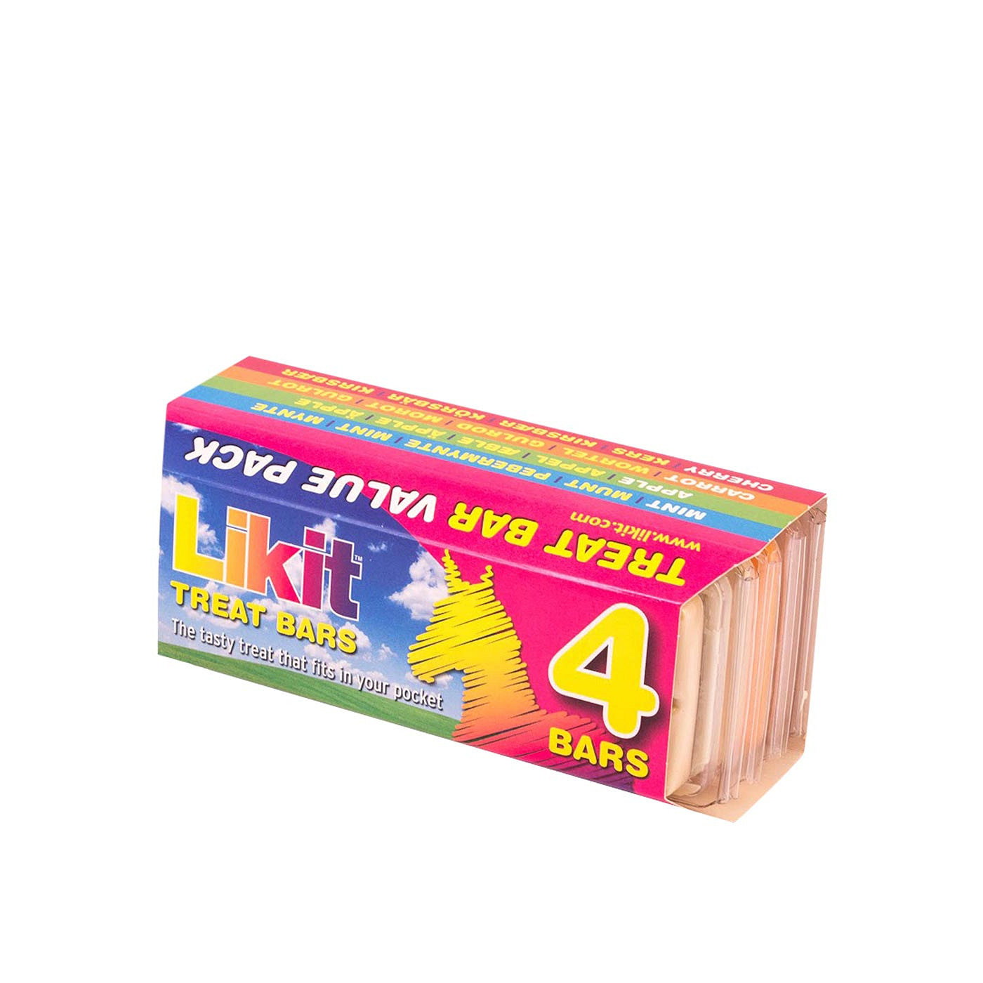 Horse bars Likit Treat Bar val ue pack PU9 (x4)
