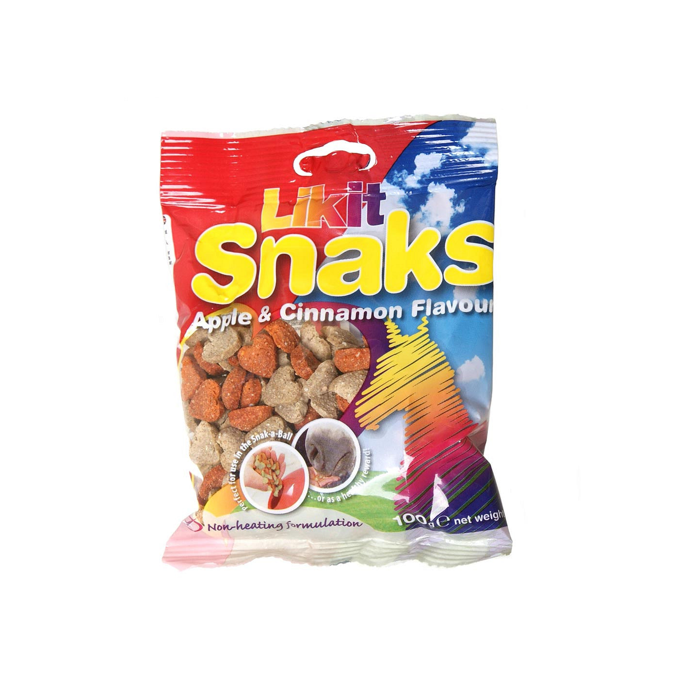 Likit Snaks Apple/Cinnamon 100 g PU20