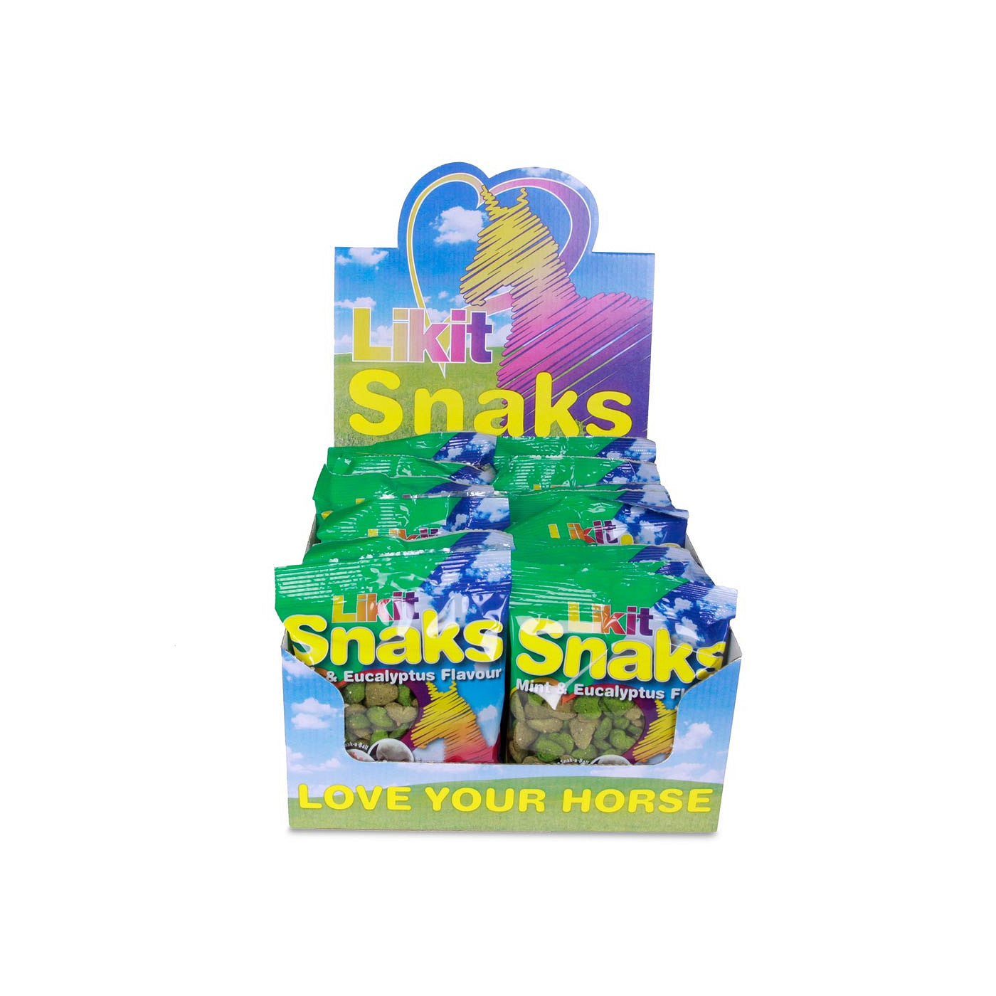 Likit Snaks 100g Mint/Eucalypt Display PU20
