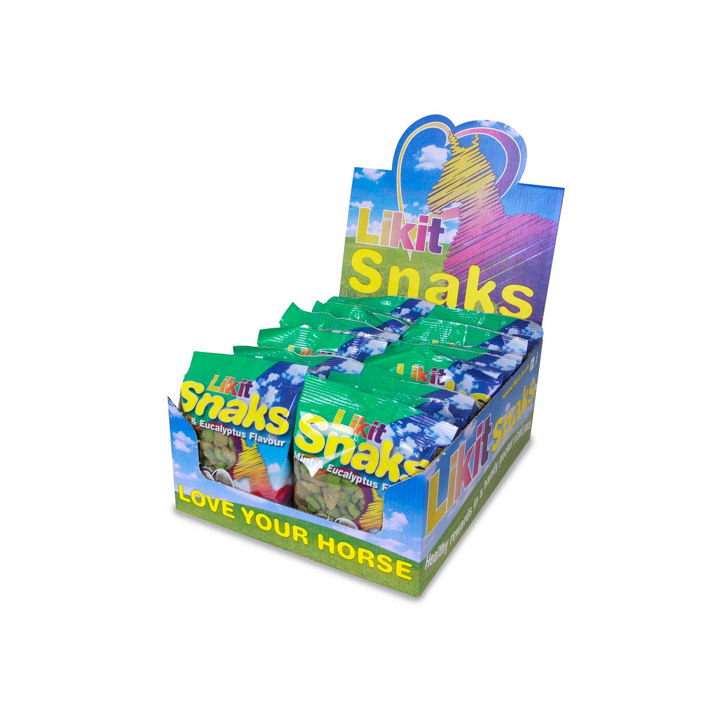 Likit Snaks 100g Mint/Eucalypt Display PU20