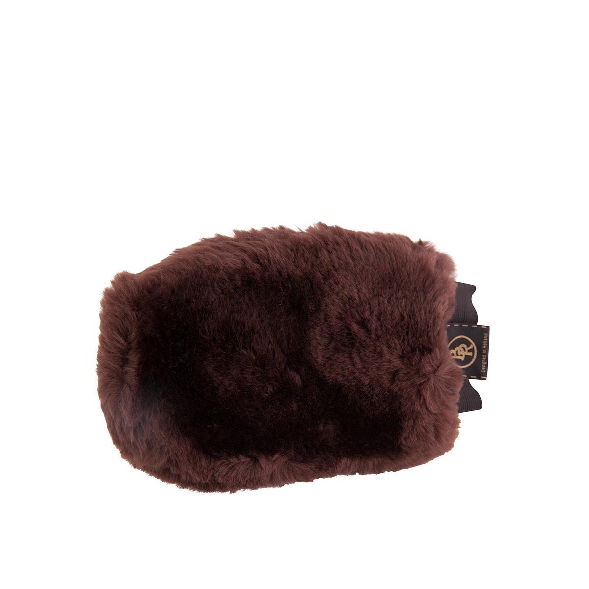 Grooming glove BR sheepskin do uble sided