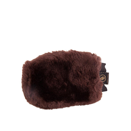 Grooming glove BR sheepskin do uble sided