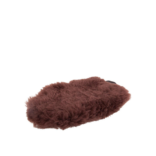 Grooming glove BR sheepskin si ngle sided