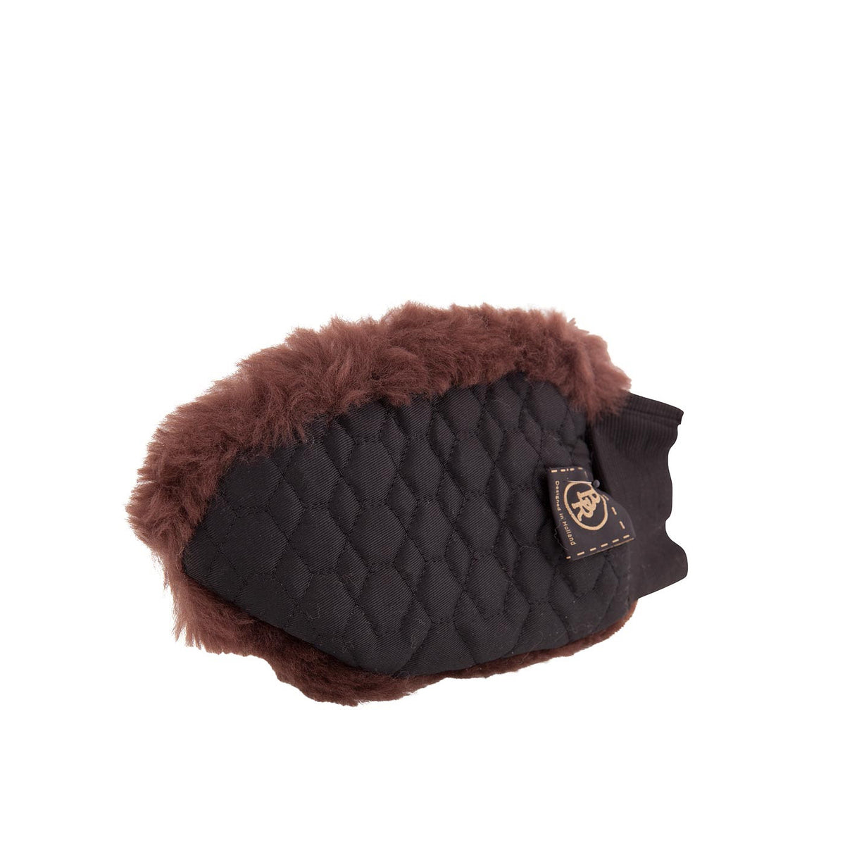 Grooming glove BR sheepskin si ngle sided