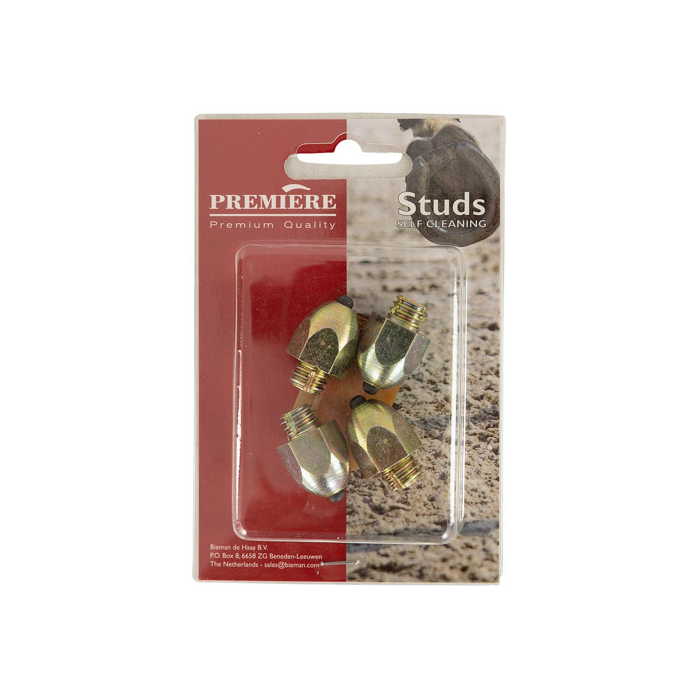 Premiere Studs Selfclean 3/8 6-angular 23mm Set/10