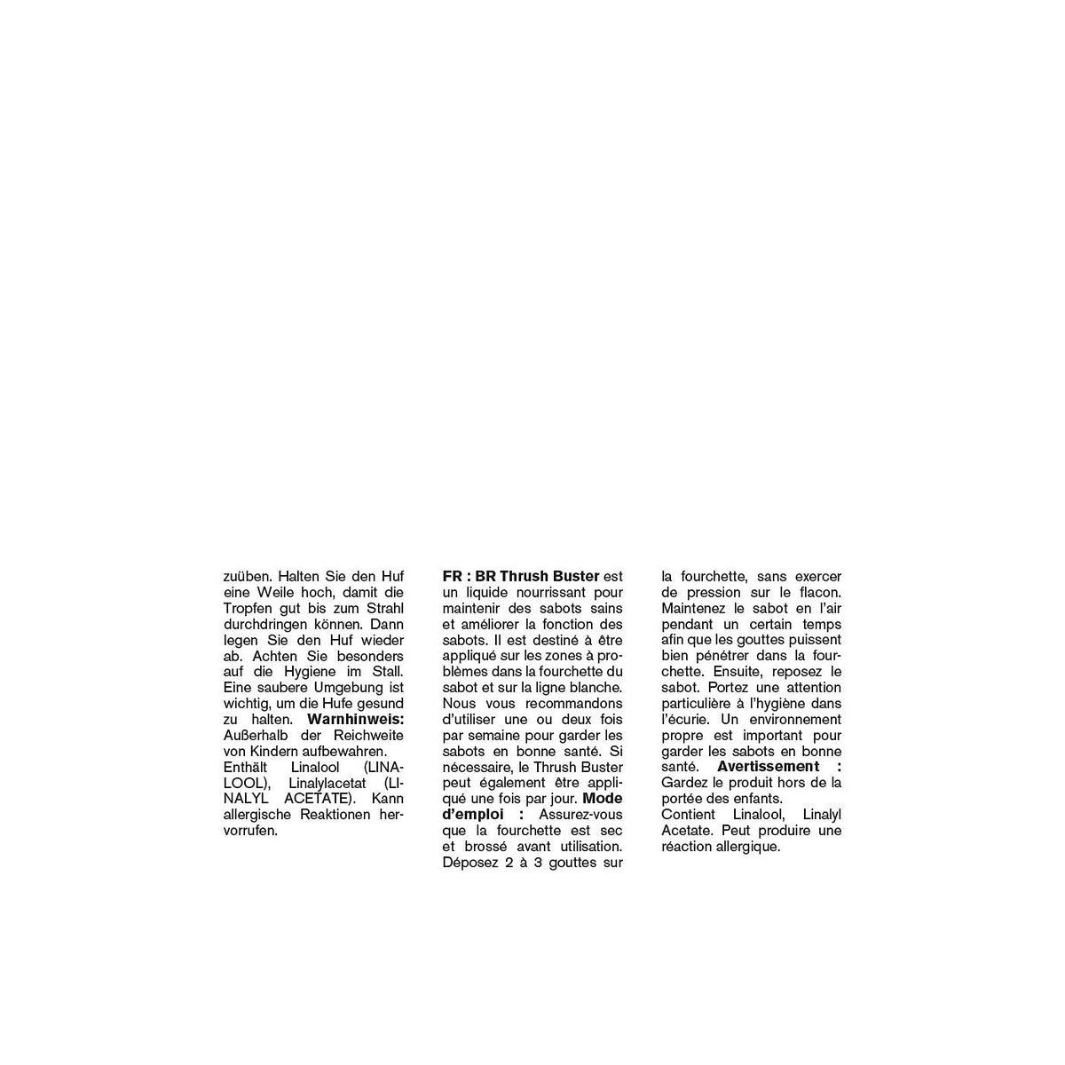 BR Thrush Buster 59ml