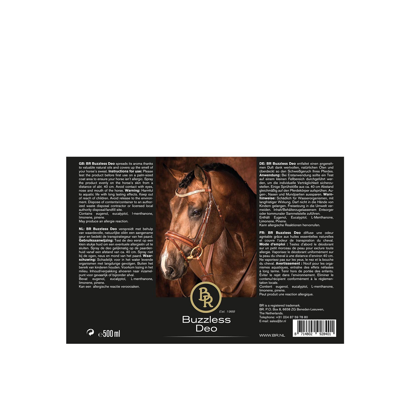 Buzzless Deo BR 500ml.