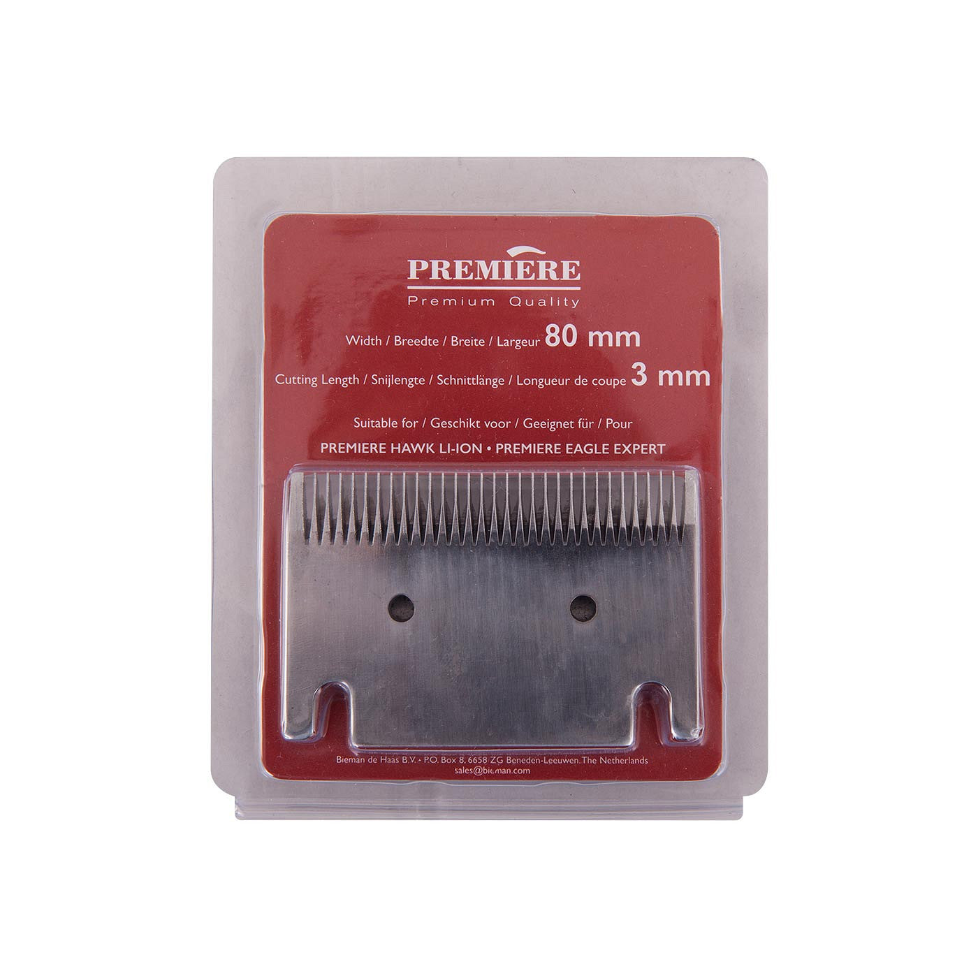 Premiere Clipper Blades Eagle Expert & Hawk Li-Ion 3 mm