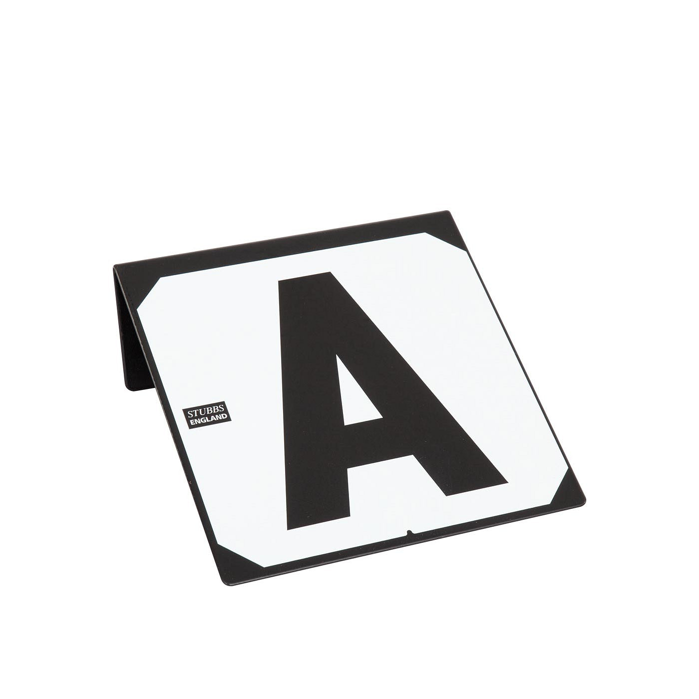 Stable signs Stubbs hookon set/8 ABCEFHKM H24xB22xD7cm
