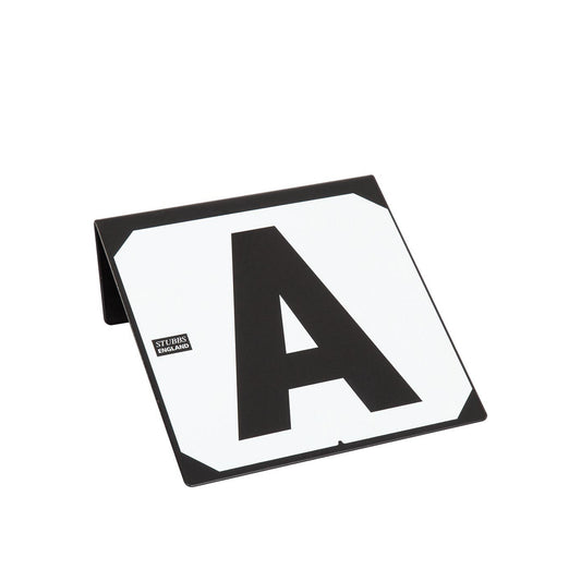 Stable signs Stubbs hookon set/8 ABCEFHKM H24xB22xD7cm