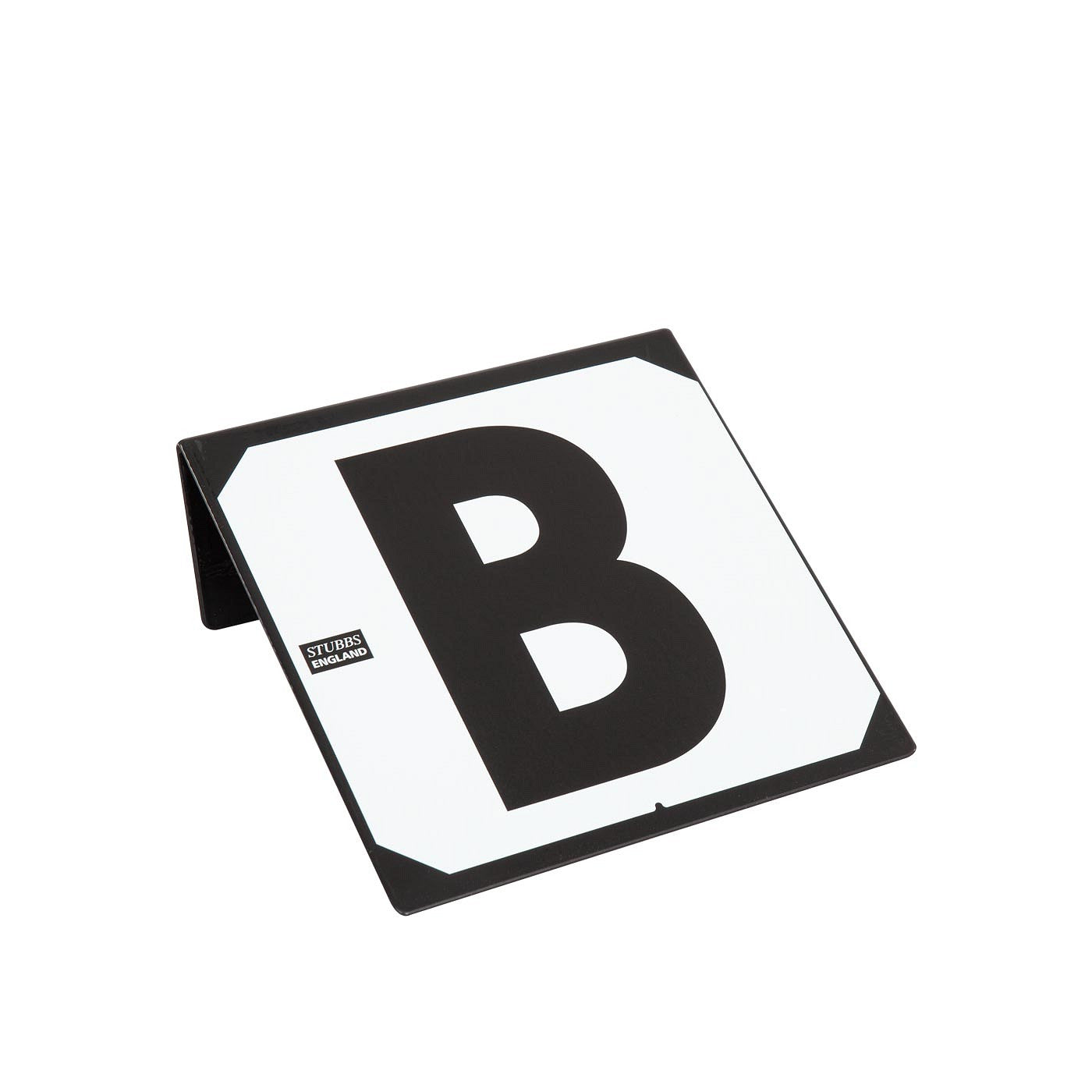 Stable signs Stubbs hookon set/8 ABCEFHKM H24xB22xD7cm