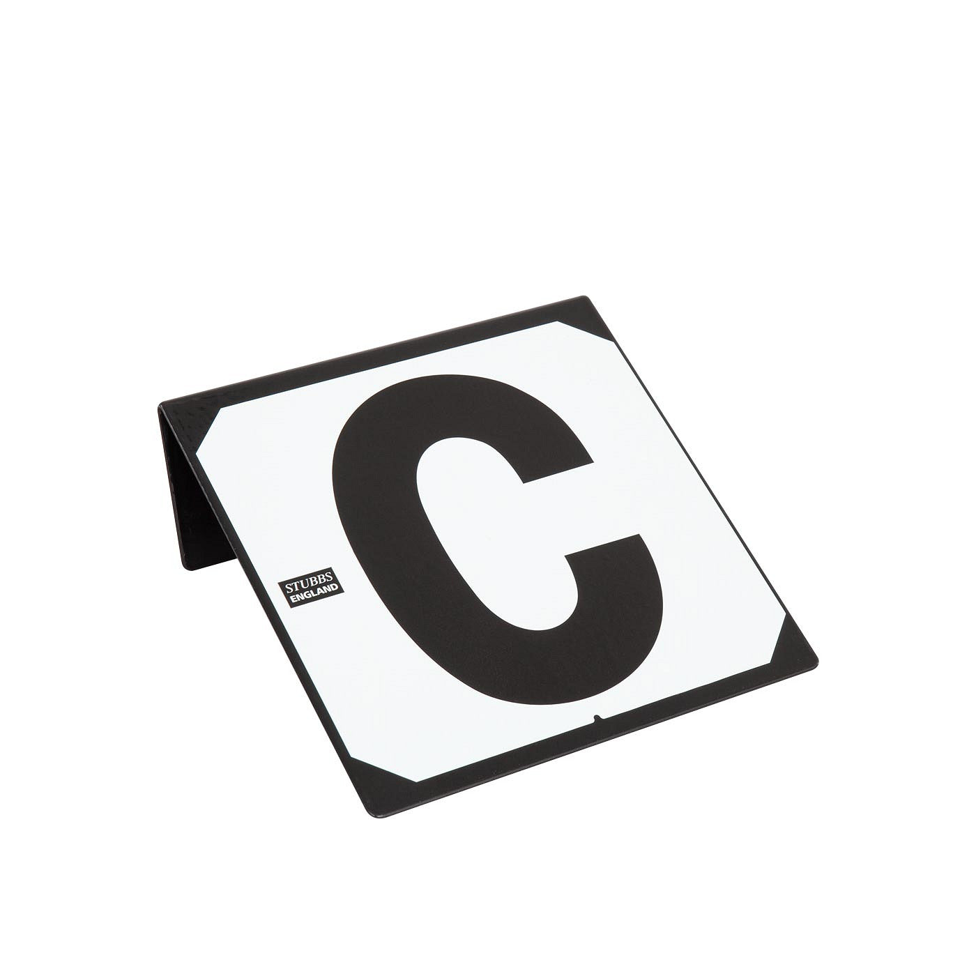 Stable signs Stubbs hookon set/8 ABCEFHKM H24xB22xD7cm